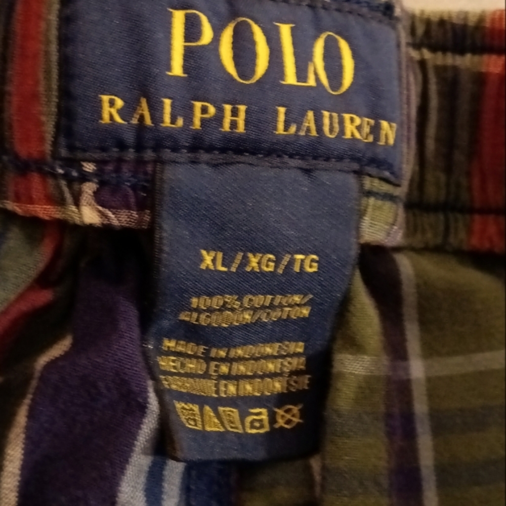 Polo Ralph Lauren Classic Underwear Madras Boxer Shorts Size XL - Picture 7 of 8